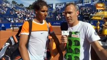 Rafael Nadal On-court interview / R2 Barcelona Open 2015