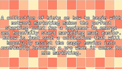 Simple And Effective Multi-Level Marketing Ideas For Everyone