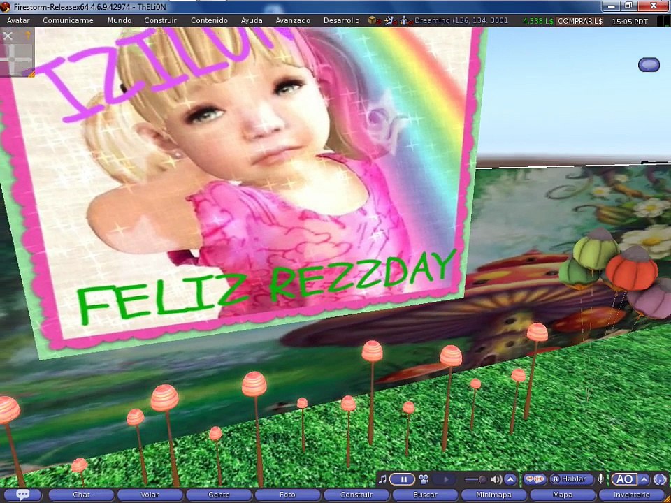 Second Life - Cumple de izilun
