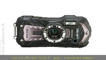 GENOVA,    WG-30 WI-FI - GRIGIO - FOTOCAMERA DIGITALE   SDHC 16 GB EURO 210