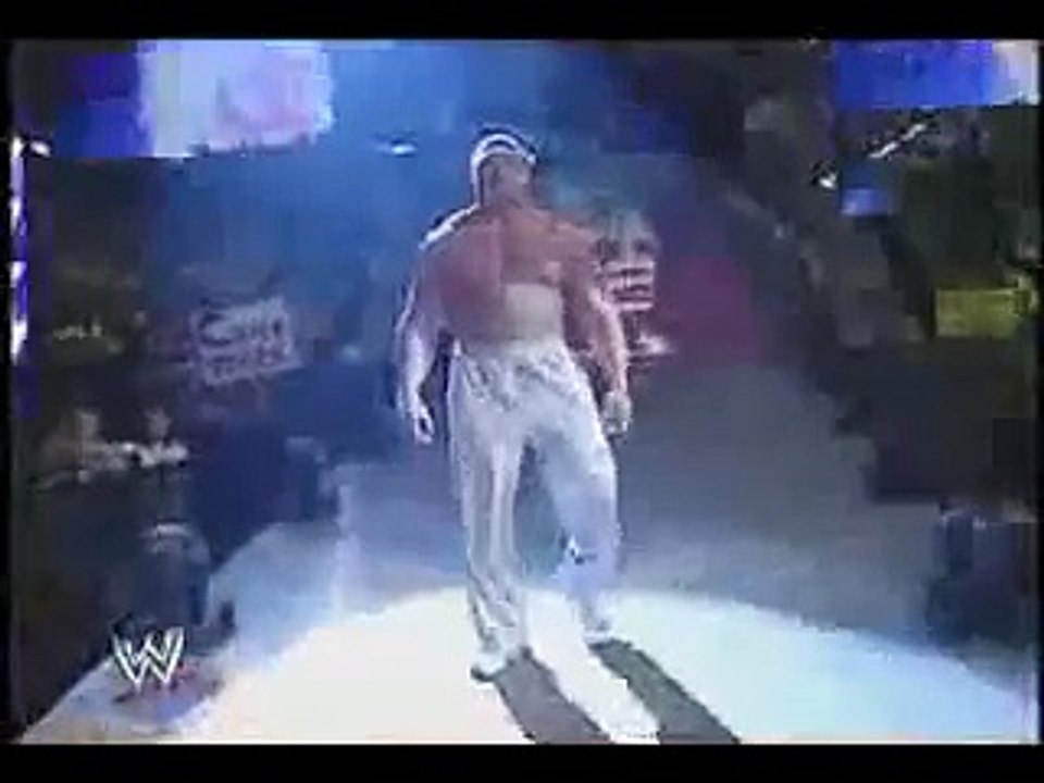 Brock Lesnar destroy John cena
