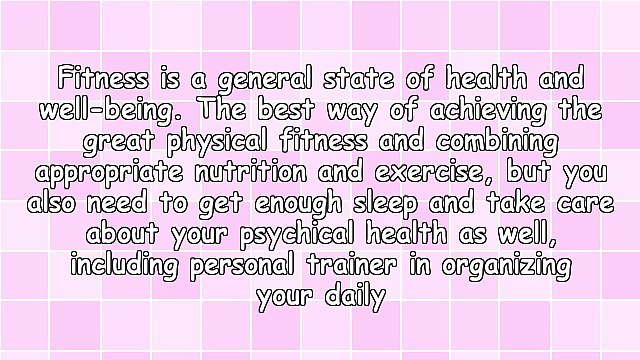 Fitness Trainings Improve Your Health And Well Being