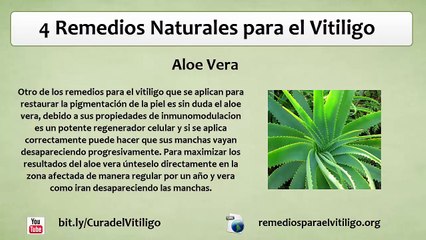 4 remedios naturales para el vitiligo