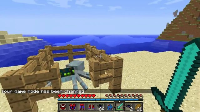 Minecraft-Spiderman Mod (Amazing Spiderman In Minecraft!!!) Mod Showcase