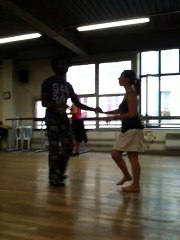 salsa cubaine avec Ariane et Tinan