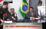 Perú y Brasil firman acuerdo para mejorar Fuerzas Armadas