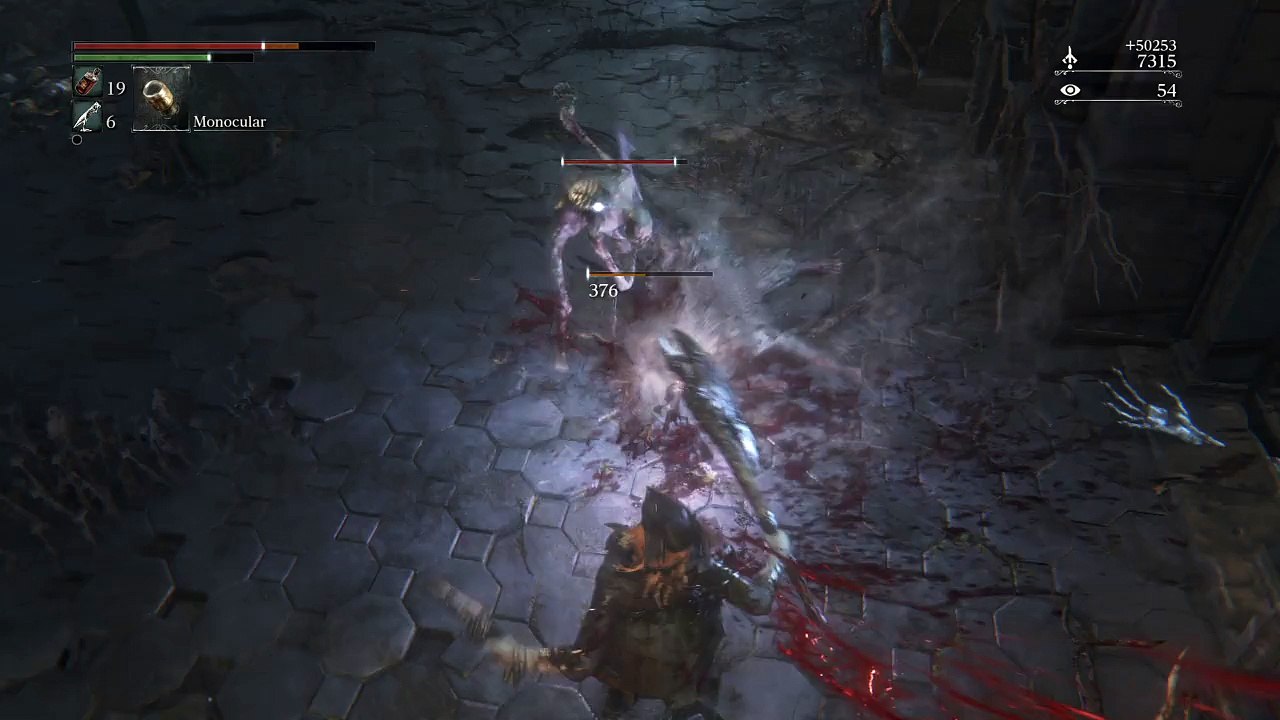 Dancing with skeletons. Bloodborne