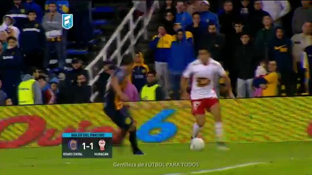 Rosario Central 1 Huracan 1 - Primera Division 2015 - Fecha 11