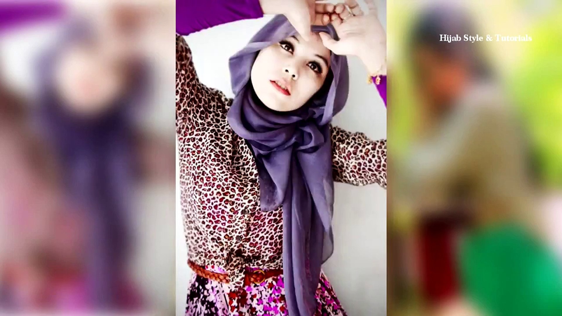 Hijab Tutorial - How To Wear Hijab Fashion & Style | Hijab Style & Tutorials 41