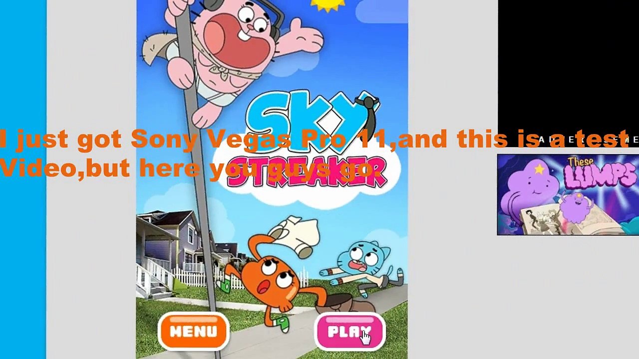 Sky StreakerAmazing World of GumballCartoon Network Games video Dailymotion