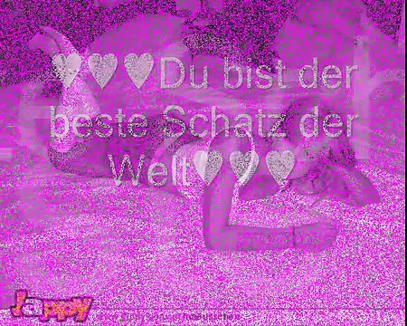 Mein Schatz ich liebe dich so unendlich doll!!!