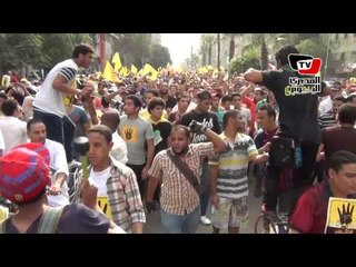 المئات في مسيرة «الاستقامة» يهتفون ضد «السيسي»