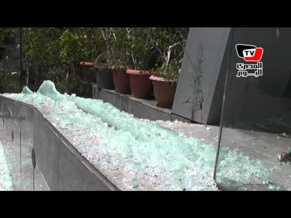 إصابة شرطيين وتلفيات بمكتبة الإسكندرية في اشتباكات أمس