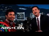 Pacquiao-Kimmel duet