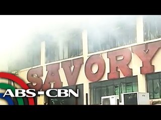 Isang kilalang restaurant sa Maynila, nasunog
