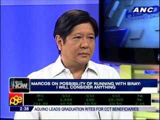 Binay-Bongbong tandem in 2016?