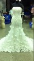 Lyndsey C's pronovias formentera inspired custom gown