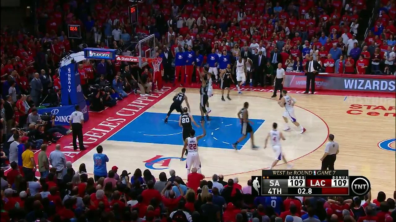Chris Paul Game-Winner  Spurs vs Clippers