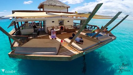 CLOUD 9 - Nhà Hàng và Bar nổi độc đáo ở FIJI
