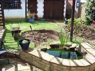 How to build a garden fish pond
