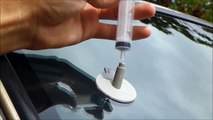 How to fix a Chipped Windshield