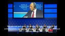 Recep Tayyip Erdogan Davos konuşması English subtitle