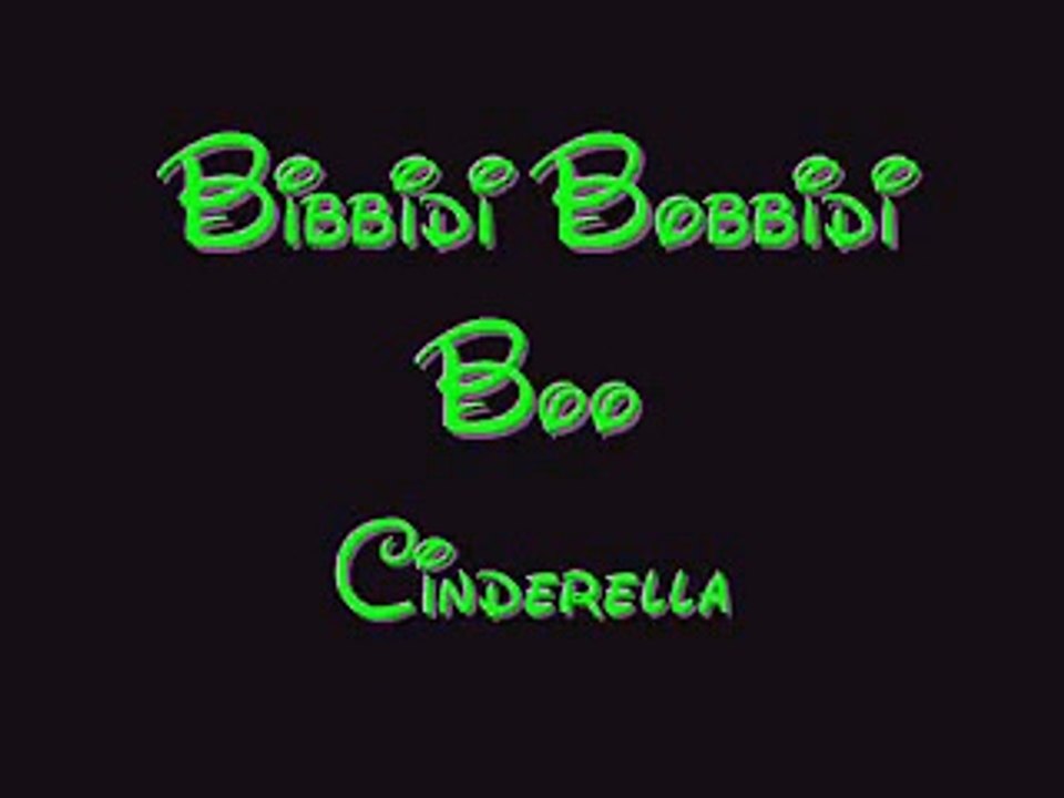 Cinderella BibbidiBobbidiBoo (With Lead vocals) (Karaoke Version) with Lyrics HD VocalStar