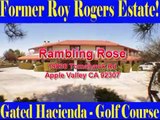 Homes For Sale Apple Valley CA-Former Roy Rogers Luxury Estate-19838 Tomahawk Apple Valley CA 92307