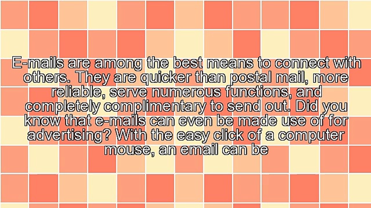 Ways To Optimize Your Time Using Email Advertising