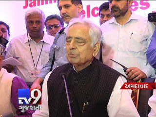 J&K CM Mufti Mohammad Sayeed visits Ahmedabad to promote tourism - Tv9 Gujarati