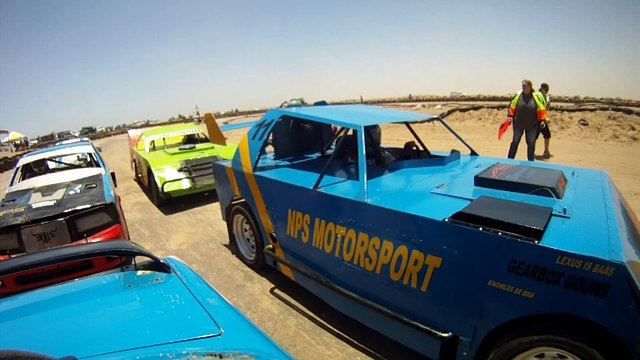 Oval Track Racing on Walvis Bay, Namibia (2012)