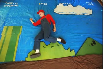 Real Life Mario Stop Motion