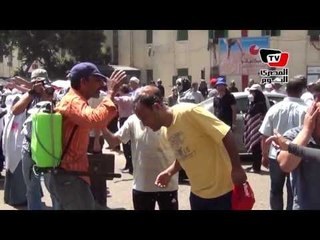 مؤيدو مرسي يردون على إشاعة إنتشار «الجرب» في اعتصاماتهم