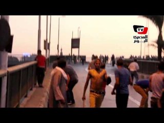 إصابات بين متظاهري التحرير بخرطوش «أنصار مرسي»