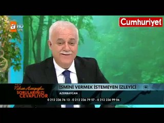 Canlı yayında "Kocamı aldattığım adamla evlenebilir miyim?" sorusu