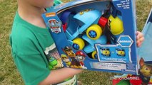 PAW PATROL Toy Video with NEW Paw Patrol Toys   Paw Patrol Roller Skates & Paw Patrol BUBBLES!