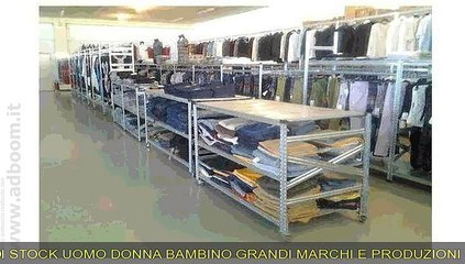 Descargar video: CUNEO,    STOCK ABBIGLIAMENTO FIRMATO UOMO DONNA EURO 10