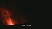 Stromboli Volcano Eruption, Italy ★ Free HD Stock Footage ★ Free HD Stock Footage