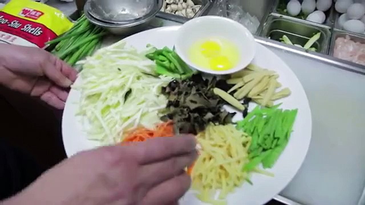 DIY Singapore Food (11) Moo Shu Vegetables