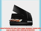 Epson Perfection V37 Color Photo Image Document  Scanner with scan-to-cloud