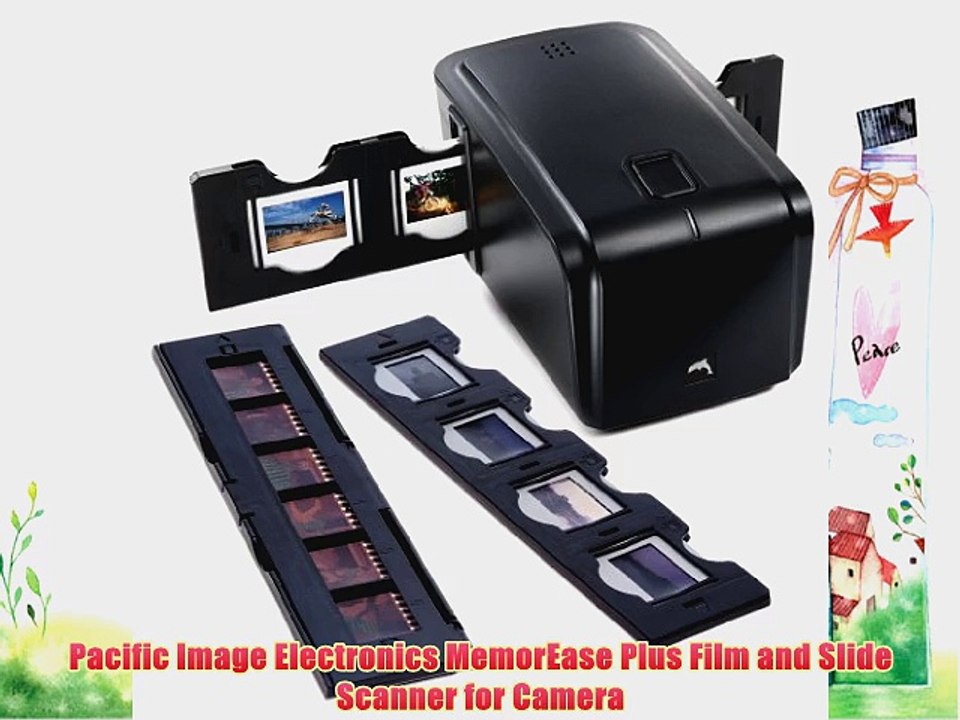 Pacific Image Electronics MemorEase Plus Film and Slide Scanner for Camera