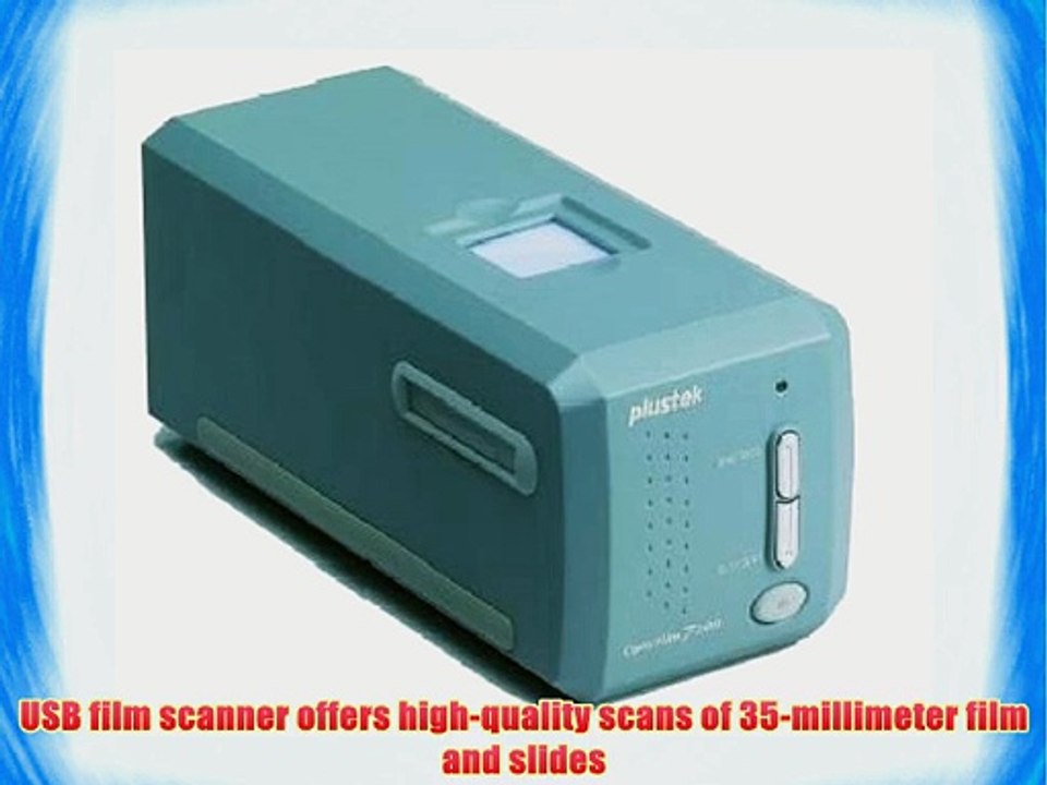 Plustek OpticFilm 7200 7200DPI Film Scanner
