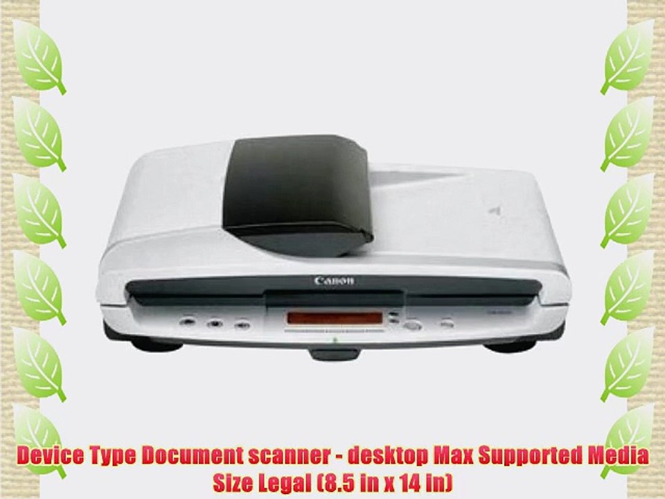 DR1210C Clr 2.0 600DPI Scanner USB 12PPM Adf Flatbed