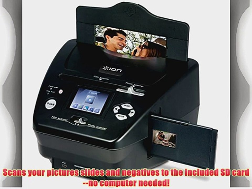 ION Pics 2 SD Photo Slide and Film Scanner with SD card