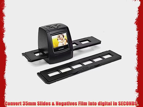 SainSonic FS-02 5MP 35mm Negative Film and Slide Scanner Film to Digital Converter for Old