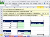 Excel Magic Trick 572: COUNTIF & SUMIFS functions & Logical Formulas have Different Syntax