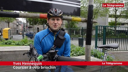 Saint-Brieuc. Véloman : la livraison c'est son rayon