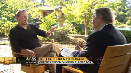 Oracle CEO Larry Ellison talks Google, Apple and the NSA