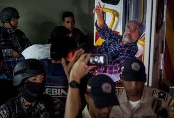Así fue el traslado de Antonio Ledezma hacia su casa