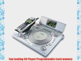 COBY CD-RA 195 AM/FM Alarm Clock Radio w/CD Player